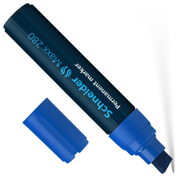 Maxx 280 blue Line width 4+12 mm Permanent markers | buy on 