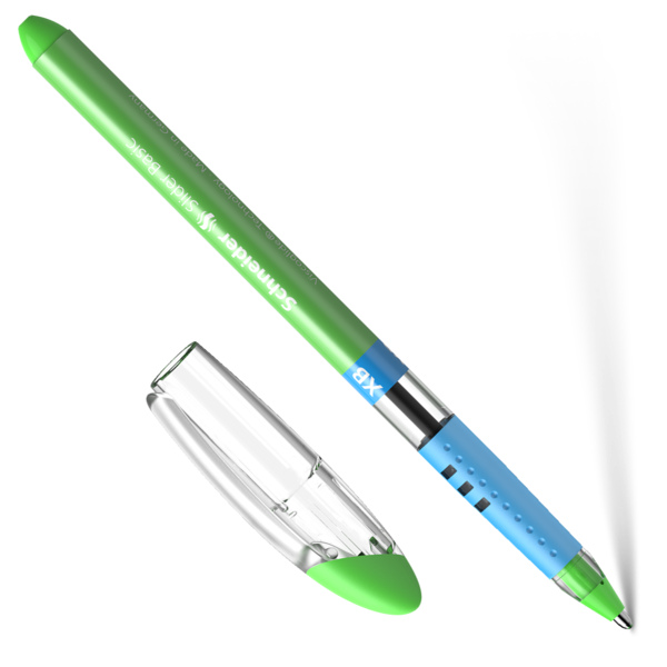 PENNA A SFERA SCHNEIDER BALLPOINT PEN SLIDER MEMO XB GREEN