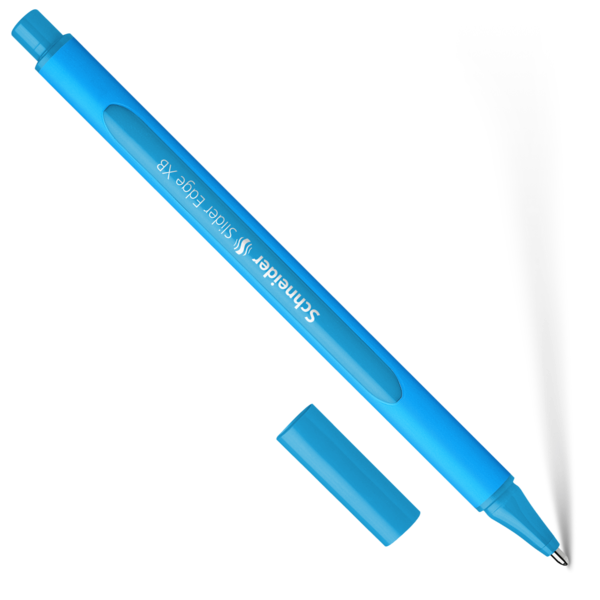 PENNA A SFERA SCHNEIDER SLIDER EDGE XB AZZURRO CHIARO