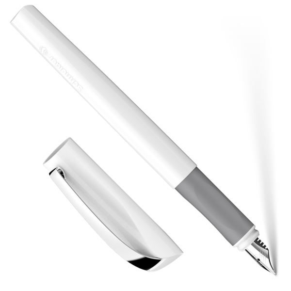 bianco M Schneider 160249 penna stilografica base piuma 