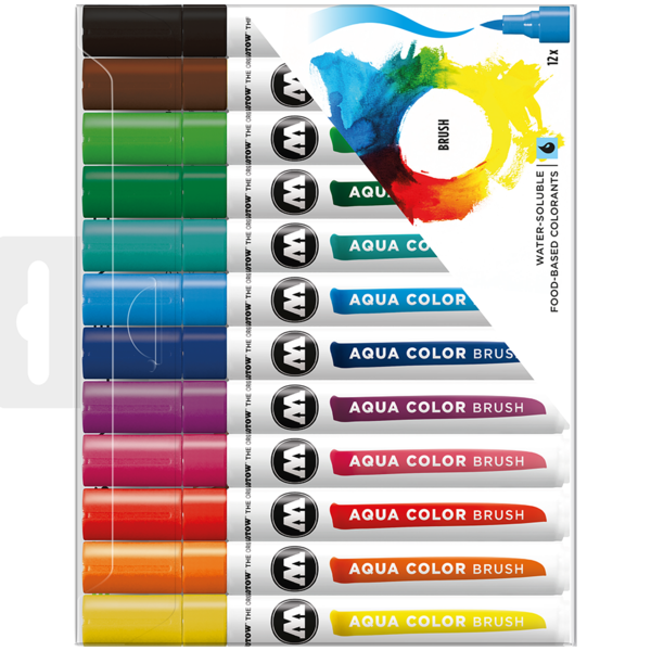 MOLOTOW Aqua Color Brush Set marker MO200490