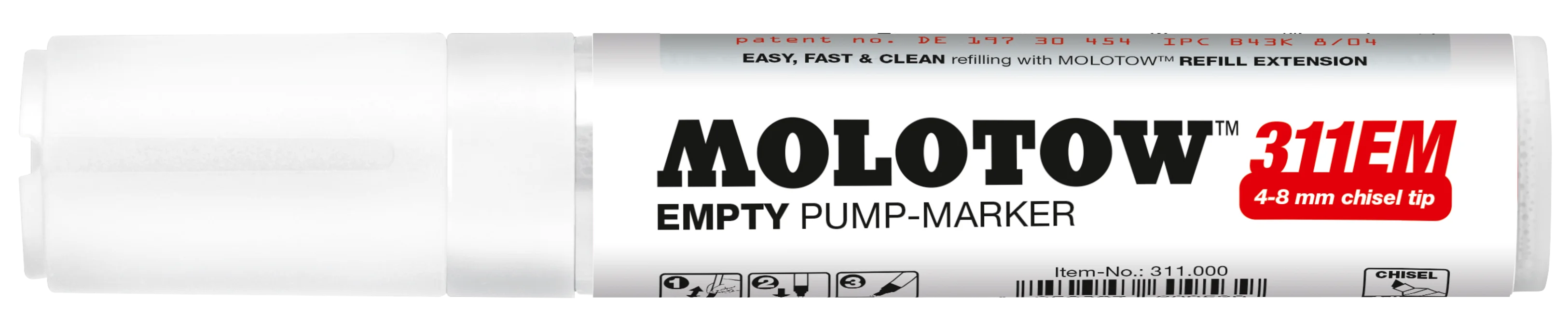Empty Marker 311EM 4-8 mm