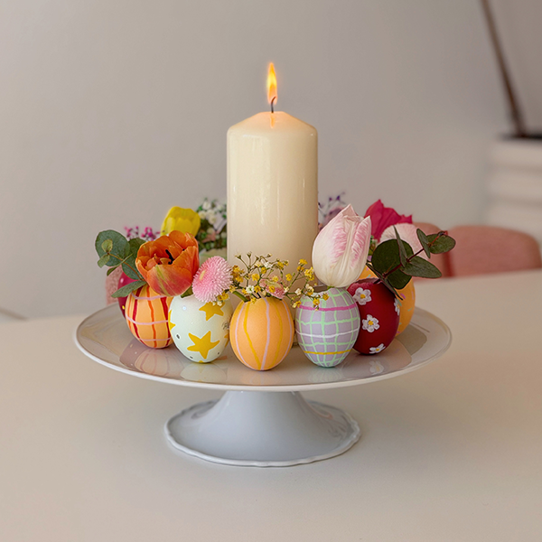 DIY Oster-Vasenkranz