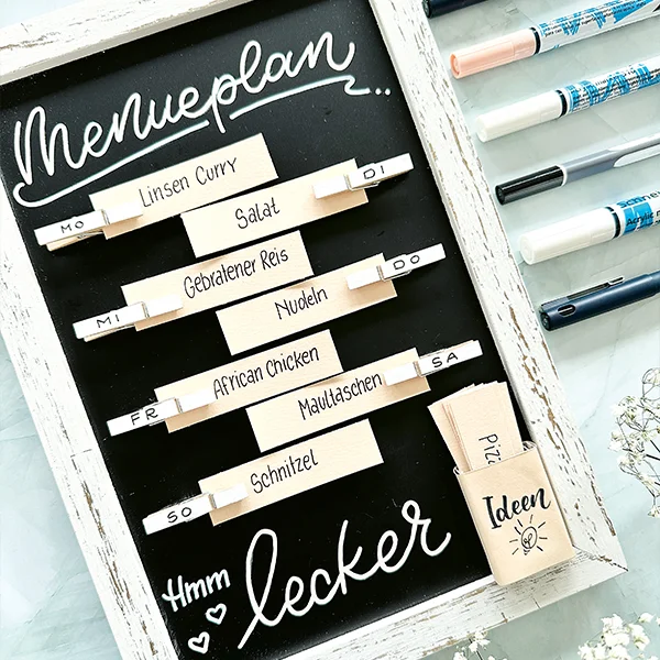 DIY-Menüplaner