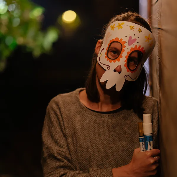 DIY-Calavera Maske