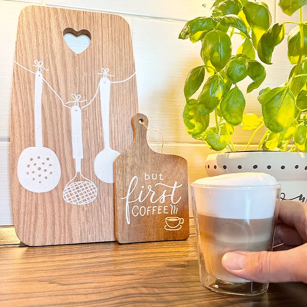 DIY-Holzbrettchen