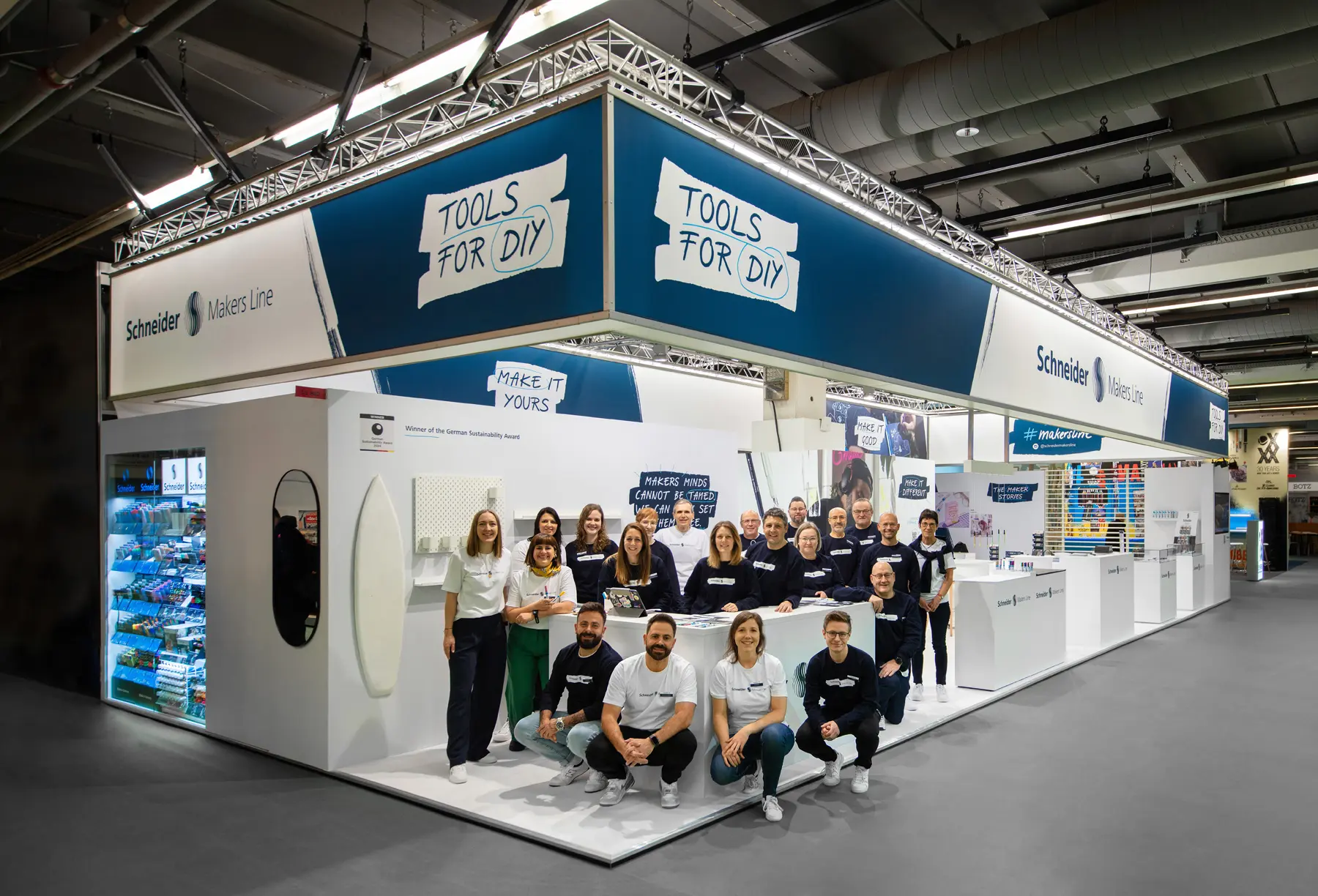 Sustainable Innovations and Creativity in Focus: Successful Appearance by Schneider at Creativeworld 2024 in Frankfurt.