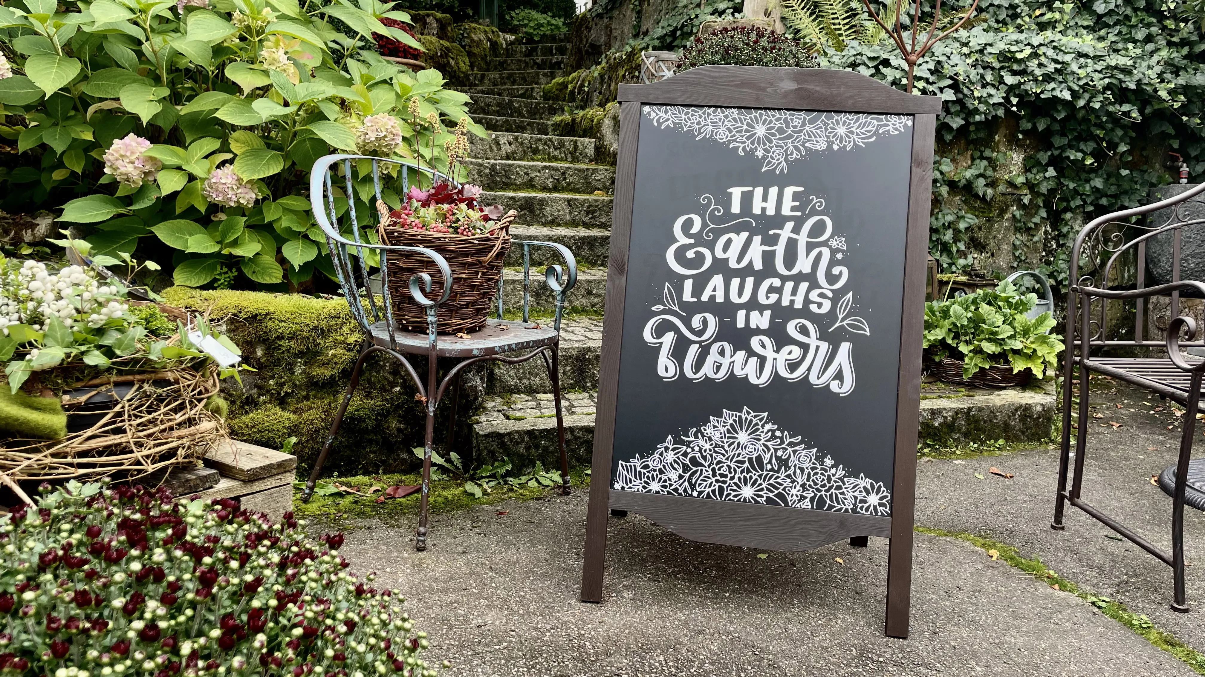 Tafel beschriftet mit Kreidemarker Maxx 265 von Schneider