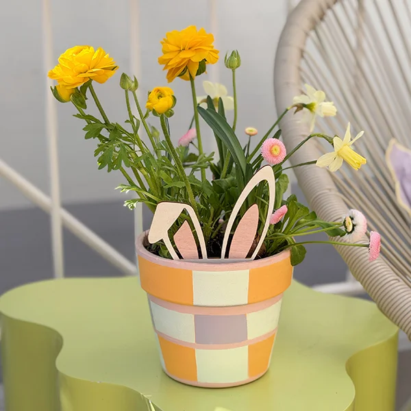 DIY Oster-Blumentopf