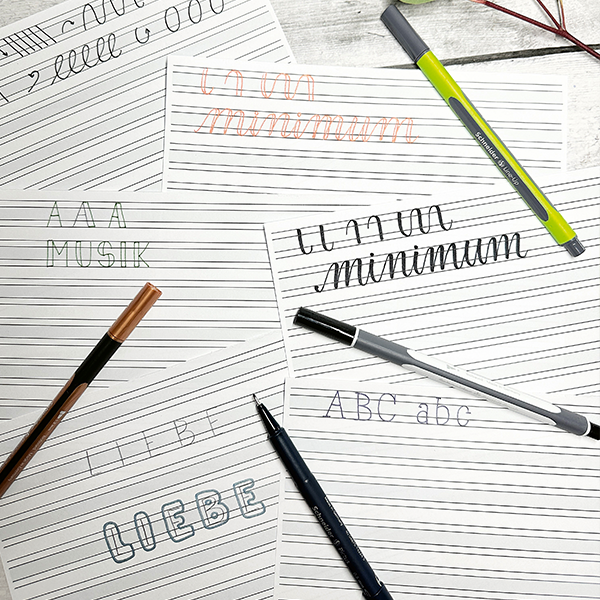 Handlettering Grundlagen