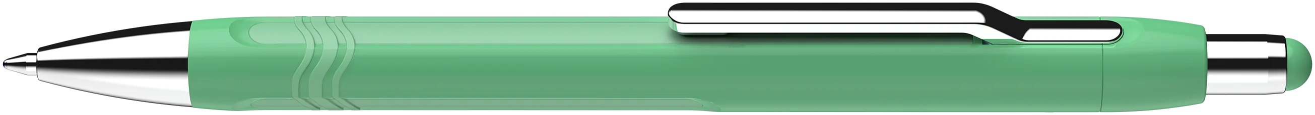 Epsilon Farbe: mintgrün / Schreibfarbe: blau / Strichstärke: XB