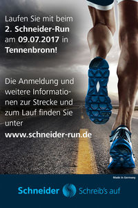 2.Schneider Run am 9.Juli 2017