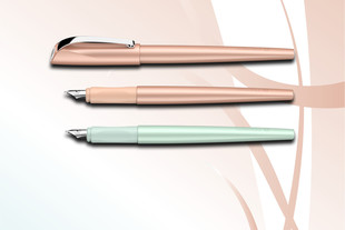 Calligraphy fountain pen Callissima enables exciting and beautiful handwriting.