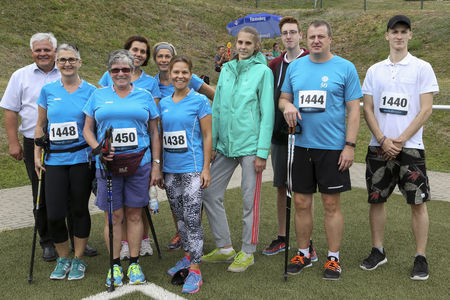 Das Läufer-Team der Krebsnachsorgeklinik in Tannheim
