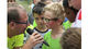 Der großartige Moderator Manfred Moosmann begleitete de Run und interviewte die stolzen Teilnehmer am Zieleinlauf