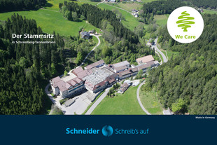 Der Hauptstandort von Schneider im schönen Schwarzwald.