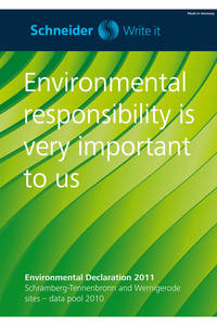 Environmental Statement of 2011