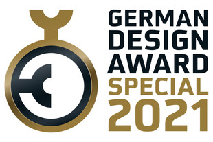 German Design Award 2021  for two products, the 4-colour ballpoint pen Take 4 and the ballpoint pen Reco.