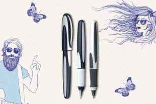 High-quality fountain pen and cartridge roller with the catchy name "Ray”.