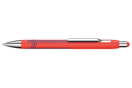 Kugelschreiber Epsilon in feurigem Rot