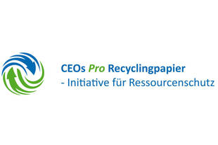Logo der Kampagne CEO's Pro Recyclingpapier
