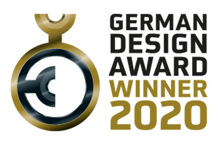 Logo of the renowned German Design Award 2020 