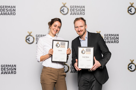 On February 7th, Stefan Lauble and Martina Schneider received the German Design Award for the fountain pen Ceod Shiny and the Link-It pens.