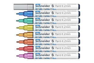 Schneider Makers Line Metallic Marker Paint-It 010/011. Für die vielen versteckten Talente in unserer Gesellschaft.