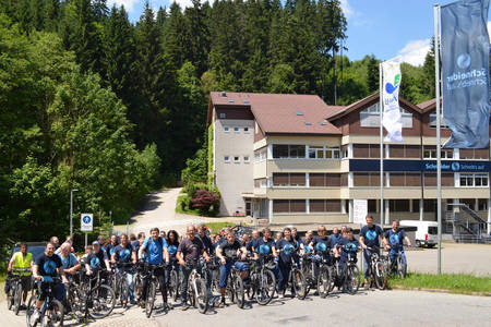 The company numbers 54 active cyclers on its staff 