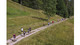 Viele bunte Laufshirts konnte man beim 4ten Schneider-Run im grünen Eichbach in Tennenbronn von oben bestaunen.
