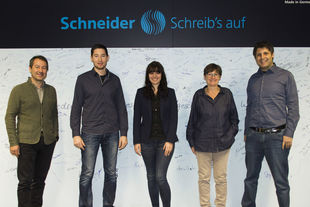 Von links: Patrick Wintermantel, Michael Moosmann, Jennifer Gaus, Susanne Eiermann, und Christian Schneider