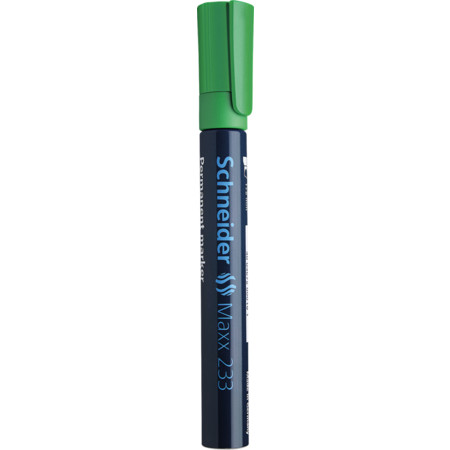 Maxx 233 verde Trazo de escritura 1+5 mm Marcadores permanentes by Schneider