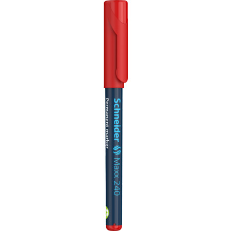 Maxx 240 rojo Trazo de escritura 1-2 mm Marcadores permanentes by Schneider