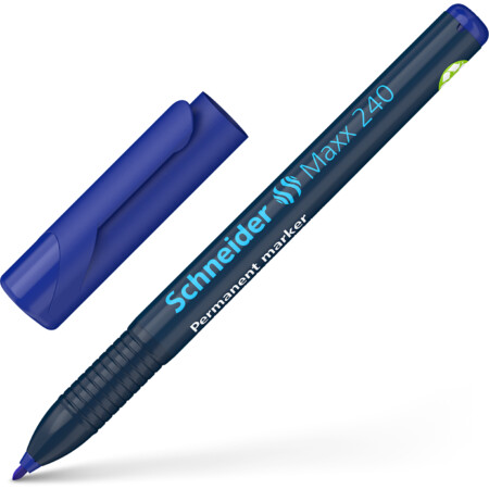 Maxx 240 azul Trazo de escritura 1-2 mm Marcadores permanentes by Schneider