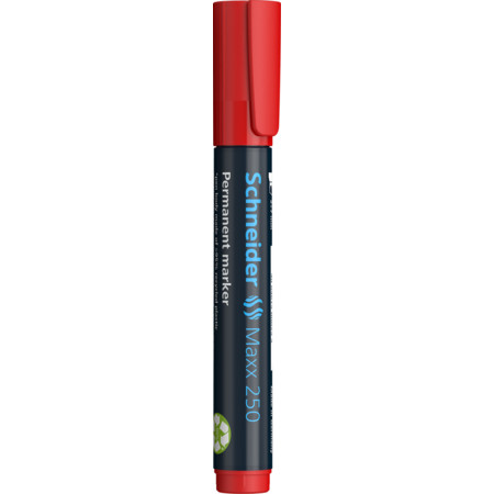 Maxx 250 red Line width 2+7 mm Permanent markers by Schneider