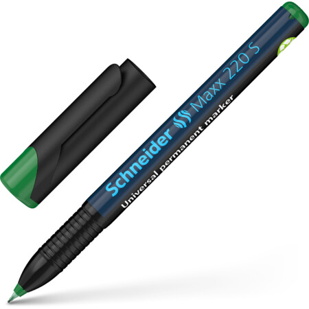 Schneider marka Maxx 220 Yeşil Çizgi kalınlığı 0.4 mm Asetat Kalemleri