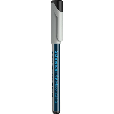 Schneider marka Maxx 221 Siyah Çizgi kalınlığı 0.4 mm Asetat Kalemleri