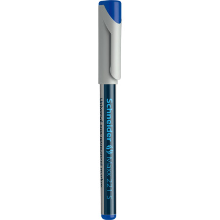 Schneider marka Maxx 221 Mavi Çizgi kalınlığı 0.4 mm Asetat Kalemleri