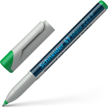 Maxx 223 green Line width 0.7 mm Universal markers by Schneider