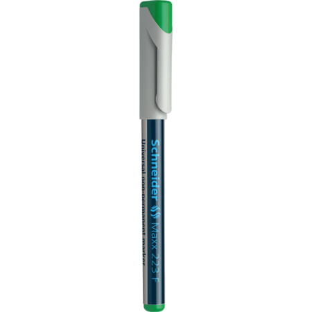 Schneider marka Maxx 223 Yeşil Çizgi kalınlığı 0.7 mm Asetat Kalemleri