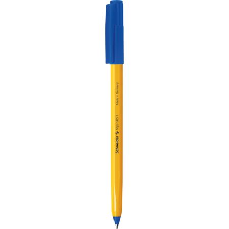 Schneider marka Tops 505 Mavi Çizgi kalınlığı F Tükenmez Kalemler