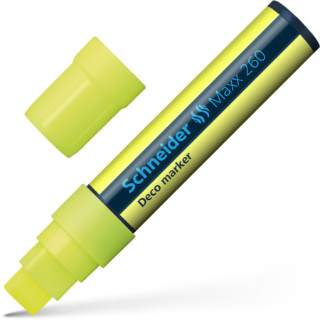 Maxx 260 yellow Line width 5+15 mm Chalk markers von Schneider