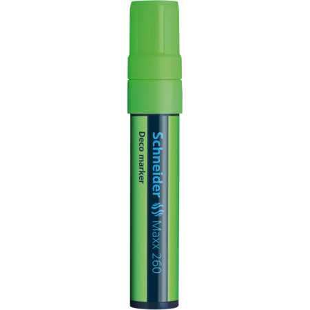 Maxx 260 light green Line width 5+15 mm Chalk markers von Schneider
