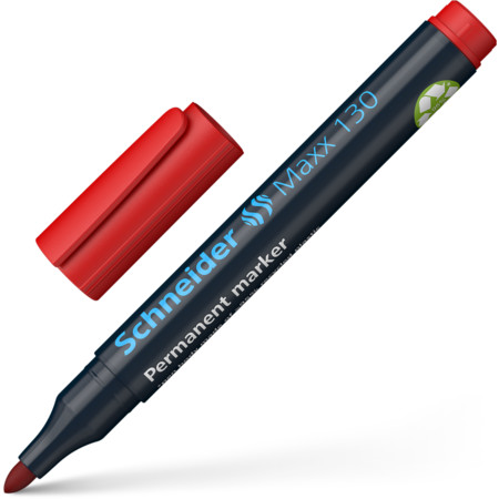 Maxx 130 red Line width 1-3 mm Permanent markers by Schneider