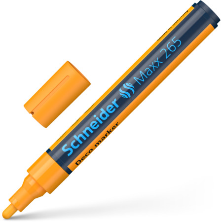 Maxx 265 arancia Spessore del tratto 2-3 mm Marcatori a gesso liquido by Schneider