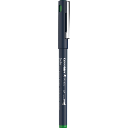 Pictus zielony Grubość kreski 0.9 mm Fineliner i Brush pens by Schneider