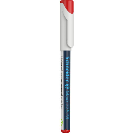 Schneider marka Maxx 225 Kırmızı Çizgi kalınlığı 1 mm Asetat Kalemleri