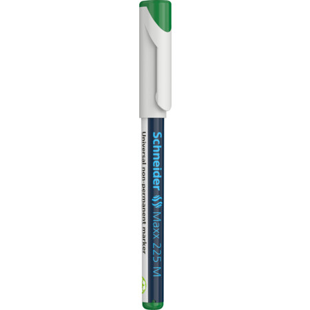 Schneider marka Maxx 225 Yeşil Çizgi kalınlığı 1 mm Asetat Kalemleri