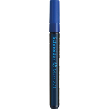Maxx 271 azul Trazo de escritura 1-2 mm Marcador de laca by Schneider