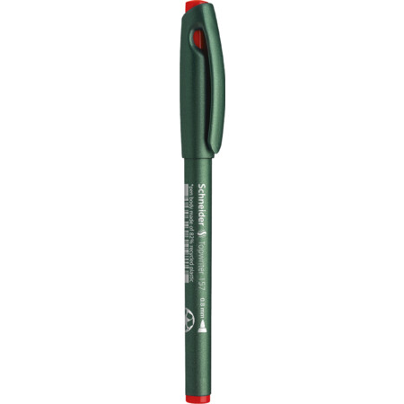 Topwriter 157 rouge Épaisseurs de trait 0.8 mm Fineliner et stylos fibre von Schneider